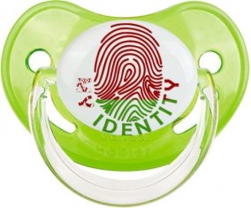 Empreinte My Identity Biélorussie Tétine Physiologique Vert classique