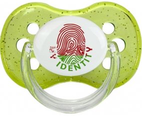 Empreinte My Identity Biélorussie Sucete Cerise Vert à paillette