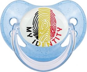 Empreinte My Identity Belgique Sucete Physiologique Bleue à paillette