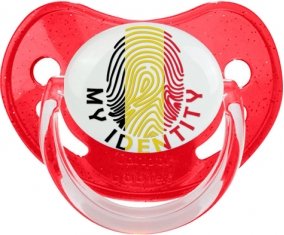 Empreinte My Identity Belgique Sucete Physiologique Rouge à paillette