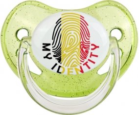 Empreinte My Identity Belgique Sucete Physiologique Vert à paillette