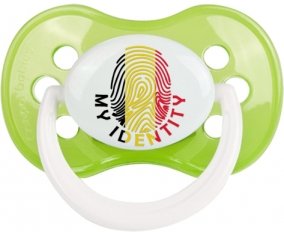 Empreinte My Identity Belgique Sucette Anatomique Vert classique