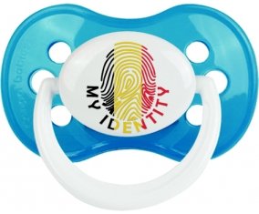 Empreinte My Identity Belgique Sucette Anatomique Cyan classique