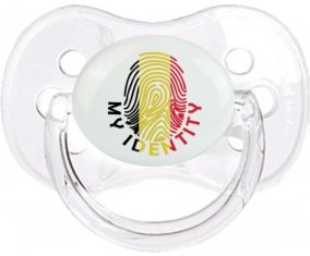 Empreinte My Identity Belgique Sucette Cerise Transparent classique