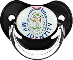 Empreinte My Identity Belize Sucette Physiologique Noir classique