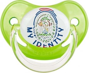 Empreinte My Identity Belize Sucette Physiologique Vert classique