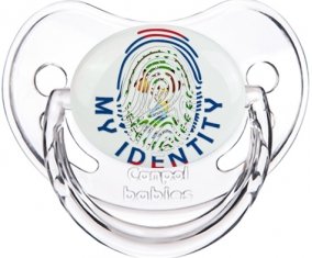 Empreinte My Identity Belize Sucette Physiologique Transparent classique