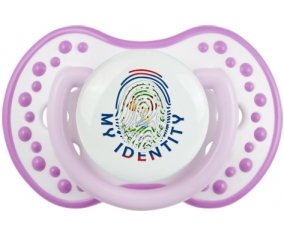 Empreinte My Identity Belize Sucette LOVI Dynamic Blanc-mauve classique