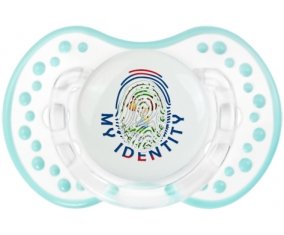 Empreinte My Identity Belize Sucette LOVI Dynamic Retro-blanc-lagon classique