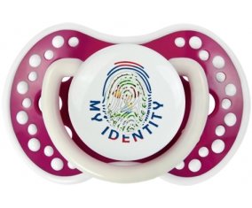 Empreinte My Identity Belize Sucette LOVI Dynamic Fuchsia phosphorescente