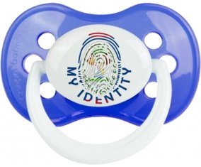 Empreinte My Identity Belize Tétine Anatomique Bleu classique