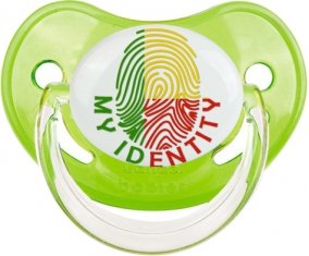 Empreinte My Identity Bénin Sucette Physiologique Vert classique
