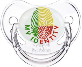 Empreinte My Identity Bénin Sucette Physiologique Transparent classique