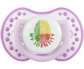 Empreinte My Identity Bénin Sucette LOVI Dynamic Blanc-mauve classique