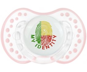 Empreinte My Identity Bénin Sucette LOVI Dynamic Retro-blanc-rose-tendre classique