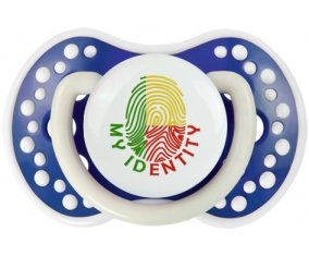 Empreinte My Identity Bénin Sucette LOVI Dynamic Bleu-marine phosphorescente