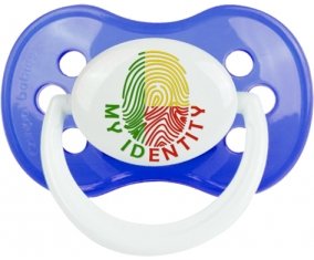 Empreinte My Identity Bénin Sucette Anatomique Bleu classique