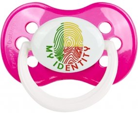 Empreinte My Identity Bénin Sucette Anatomique Rose foncé classique