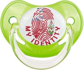 Empreinte My Identity Bermudes Tétine Physiologique Vert classique