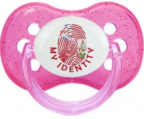 Empreinte My Identity Bermudes Sucete Cerise Rose à paillette