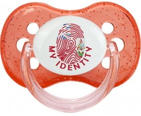 Empreinte My Identity Bermudes Sucete Cerise Rouge à paillette