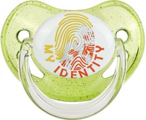 Empreinte My Identity Bhoutan Sucete Physiologique Vert à paillette