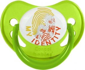Empreinte My Identity Bhoutan Sucete Physiologique Vert phosphorescente