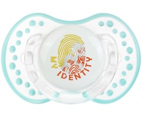 Empreinte My Identity Bhoutan Tétine LOVI Dynamic Retro-blanc-lagon classique