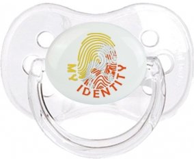 Empreinte My Identity Bhoutan Sucette Cerise Transparent classique