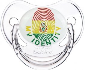 Empreinte My Identity Bolivie Sucette Physiologique Transparent classique