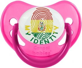 Empreinte My Identity Bolivie Sucette Physiologique Rose phosphorescente