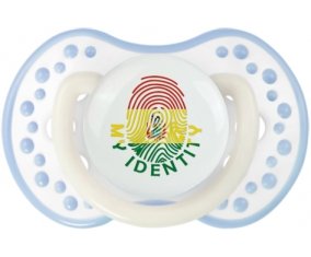 Empreinte My Identity Bolivie Sucette LOVI Dynamic Blanc-cyan classique