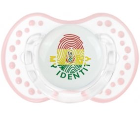 Empreinte My Identity Bolivie Sucette LOVI Dynamic Retro-blanc-rose-tendre classique
