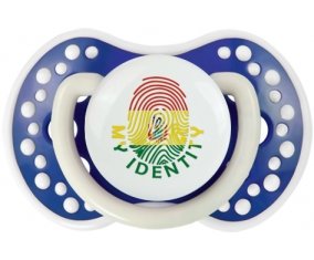 Empreinte My Identity Bolivie Sucette LOVI Dynamic Bleu-marine phosphorescente