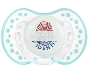Empreinte My Identity Saint-Eustache Sucette LOVI Dynamic Retro-blanc-lagon classique