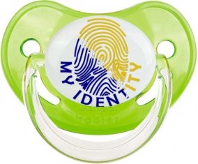 Empreinte My Identity Bosnie Herzégovine Tétine Physiologique Vert classique