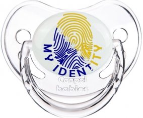 Empreinte My Identity Bosnie Herzégovine Tétine Physiologique Transparent classique