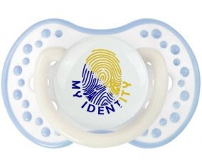 Empreinte My Identity Bosnie Herzégovine Sucete LOVI Dynamic Blanc-cyan classique