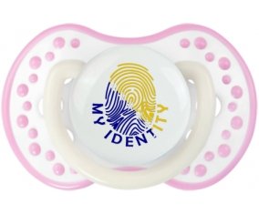 Empreinte My Identity Bosnie Herzégovine Sucete LOVI Dynamic Blanc-rose phosphorescente