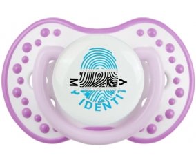 Empreinte My Identity Bostwana Tétine LOVI Dynamic Blanc-mauve classique