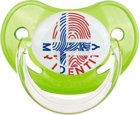 Empreinte My Identity Île Bouvet Sucette Physiologique Vert classique