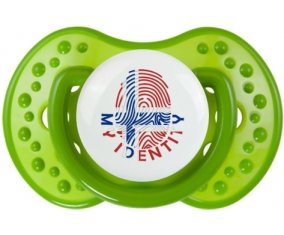 Empreinte My Identity Île Bouvet : Sucette LOVI Dynamic personnalisée
