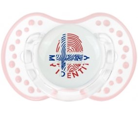 Empreinte My Identity Île Bouvet Sucette LOVI Dynamic Retro-blanc-rose-tendre classique