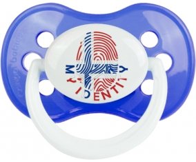 Empreinte My Identity Île Bouvet Tétine Anatomique Bleu classique