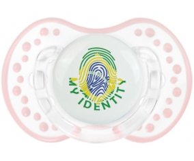 Empreinte My Identity Brésil Sucette LOVI Dynamic Retro-blanc-rose-tendre classique