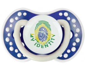 Empreinte My Identity Brésil Sucette LOVI Dynamic Bleu-marine phosphorescente