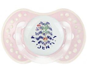 Empreinte My Identity Territoire britannique de l'océan Indien Sucete LOVI Dynamic Retro-rose-tendre classique