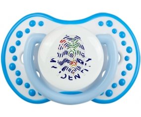 Empreinte My Identity Territoire britannique de l'océan Indien Sucete LOVI Dynamic Blanc-bleu phosphorescente