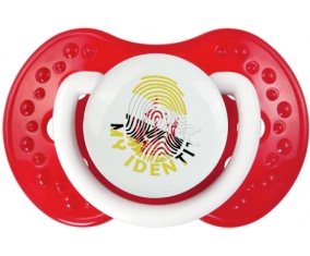 Empreinte My Identity Brunei Darussalam Tétine LOVI Dynamic Blanc-rouge classique