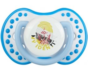 Empreinte My Identity Brunei Darussalam Tétine LOVI Dynamic Blanc-bleu phosphorescente